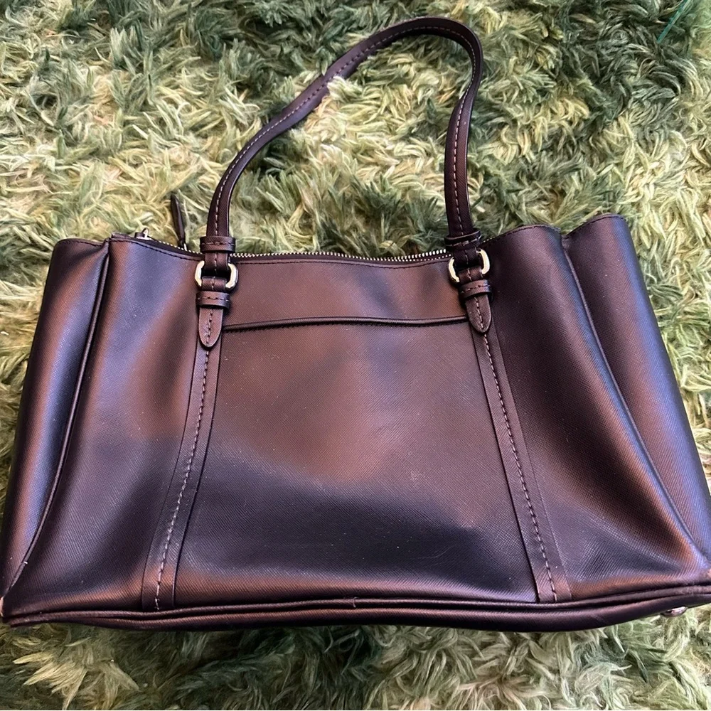 Big black coach tote bag